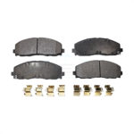 Front Ceramic Disc Brake Pads TEC-1589 For Dodge Grand Caravan Chrysler Journey Town & Country Jeep