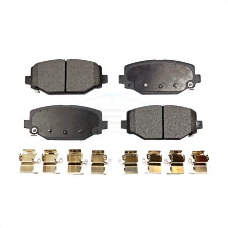 Rear Ceramic Disc Brake Pads TEC-1596 For Dodge Grand Caravan Journey Chrysler Town & Country Ram