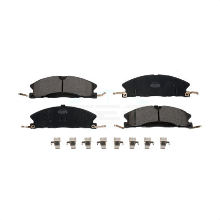 Front Ceramic Disc Brake Pads TEC-1611 For Ford Explorer Taurus Flex Police Interceptor Utility MKS