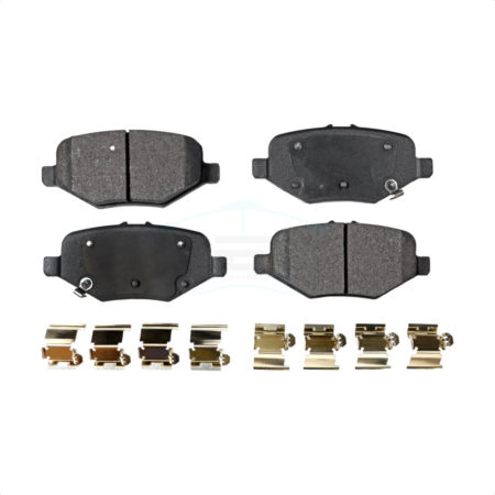 Rear Ceramic Disc Brake Pads TEC-1612 For Ford Explorer Taurus Flex Police Interceptor Sedan Lincoln