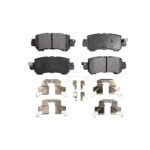 Rear Ceramic Disc Brake Pads TEC-1624 For Mazda CX-5 CX-3