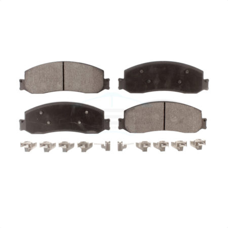 Front Ceramic Disc Brake Pads TEC-1631A For Ford F-250 Super Duty F-350