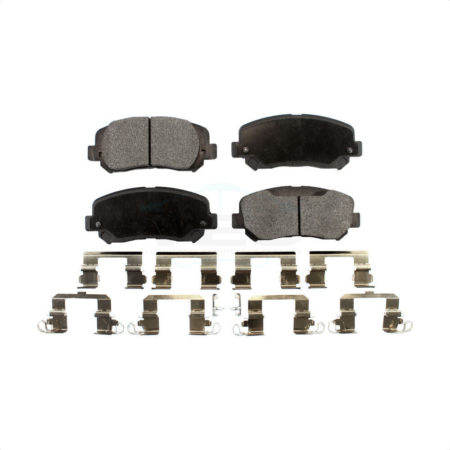 Front Ceramic Disc Brake Pads TEC-1640 For 2014-2017 Jeep Cherokee With Single Piston Caliper