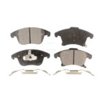 Front Ceramic Disc Brake Pads TEC-1653 For Ford Fusion Lincoln MKZ Police Responder Hybrid SSV