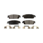 Rear Ceramic Disc Brake Pads TEC-1707 For Chevrolet Silverado 1500 GMC Sierra Tahoe Suburban Yukon
