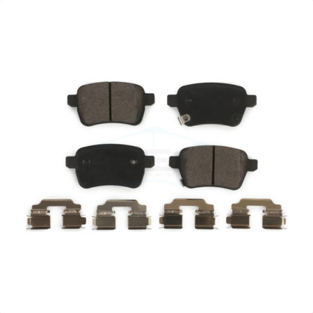 Rear Ceramic Disc Brake Pads TEC-1722 For 2014-2020 Fiat 500L