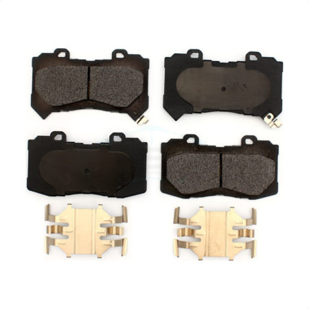 Front Ceramic Disc Brake Pads TEC-1802 For 2015-2020 Chevrolet Colorado GMC Canyon