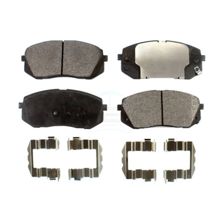 Front Ceramic Disc Brake Pads TEC-1803 For 2015 Hyundai Sonata GAS engine With Manual Parking