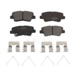 Rear Ceramic Disc Brake Pads TEC-1813 For Kia Hyundai Sonata Optima Soul Forte Veloster Elantra GT