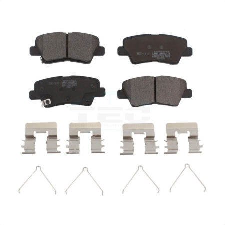 Rear Ceramic Disc Brake Pads TEC-1813 For Kia Hyundai Sonata Optima Soul Forte Veloster Elantra GT