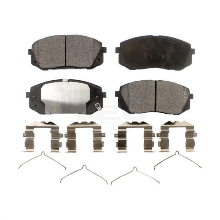 Front Ceramic Disc Brake Pads TEC-1826 For Hyundai Sonata Kia Optima Niro EV Kona Electric