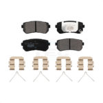 Rear Ceramic Disc Brake Pads TEC-1829 For Hyundai Sonata Kia Optima