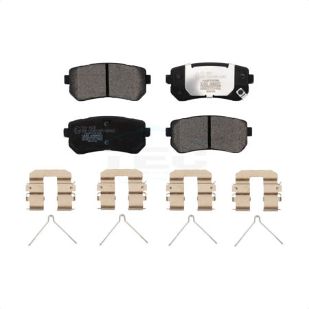 Rear Ceramic Disc Brake Pads TEC-1829 For Hyundai Sonata Kia Optima