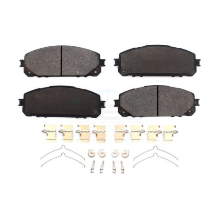 Front Ceramic Disc Brake Pads TEC-1843 For 2014-2022 Jeep Cherokee With Dual Piston Caliper