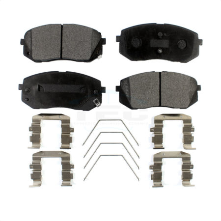 Front Ceramic Disc Brake Pads TEC-1855 For Hyundai Kia Sonata Optima Soul Kona Elantra GT Veloster