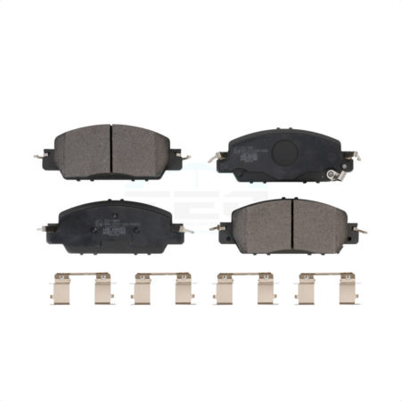 Front Ceramic Disc Brake Pads TEC-1860 For 2016-2017 Honda Accord LX-S
