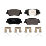 Rear Ceramic Disc Brake Pads TEC-1916 For Kia Sorento Hyundai Santa Fe Sport XL