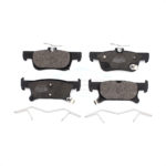 Rear Ceramic Disc Brake Pads TEC-2025 For 2016-2019 Buick Envision With 288mm Diameter Rotor