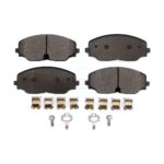 Front Ceramic Disc Brake Pads TEC-2074 For Volkswagen Atlas Cross Sport