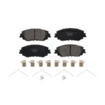 Front Ceramic Disc Brake Pads TEC-2076 For Toyota Camry RAV4 Lexus C-HR ES350 Avalon ES300h UX250h