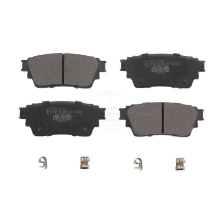 Rear Ceramic Disc Brake Pads TEC-2135 For Mitsubishi Outlander Eclipse Cross PHEV