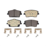 Front Ceramic Disc Brake Pads TEC-2137 For 2019-2021 Volvo XC40 With 322mm Diameter Rotor