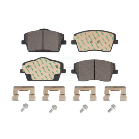 Front Ceramic Disc Brake Pads TEC-2137 For 2019-2021 Volvo XC40 With 322mm Diameter Rotor