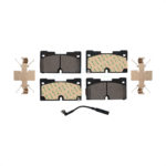 Front Ceramic Disc Brake Pads TEC-2173 For Chevrolet Silverado 1500 GMC Sierra Cadillac Tahoe Yukon