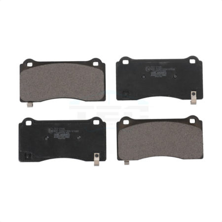 Front Ceramic Disc Brake Pads TEC-2195 For 2017-2022 Tesla 3 With Gray Painted Calipers
