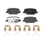 Rear Ceramic Disc Brake Pads TEC-2199 For Hyundai Santa Fe Kia Telluride Palisade