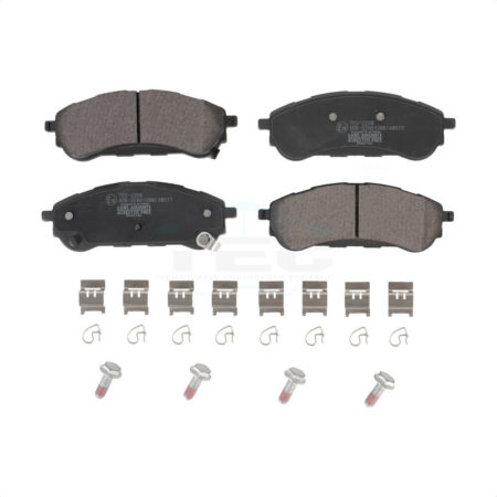Rear Ceramic Disc Brake Pads TEC-2208 For 2019-2022 Ford Ranger