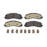 Rear Ceramic Disc Brake Pads TEC-2225 For 2019-2022 Ram 2500 3500