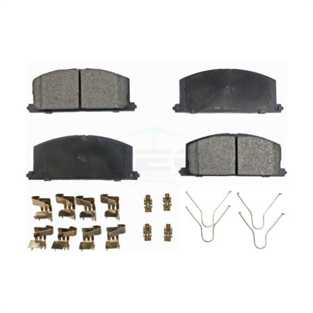 Front Ceramic Disc Brake Pads TEC-242 For Toyota Corolla Tercel MR2 Celica Geo Prizm Paseo Camry