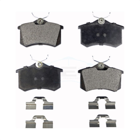 Rear Ceramic Disc Brake Pads TEC-340 For Volkswagen Jetta Audi Beetle A4 Quattro Golf A6 Passat S4