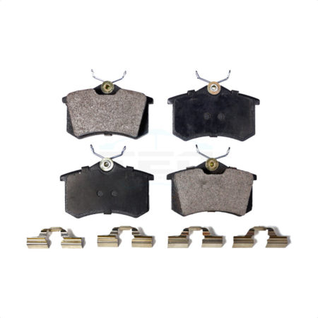 Rear Ceramic Disc Brake Pads TEC-340A For Volkswagen Jetta Beetle Audi Passat Golf A4 Quattro A6 TT