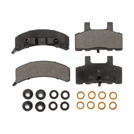 Front Ceramic Disc Brake Pads TEC-369 For Chevrolet C1500 K1500 GMC Dodge Ram 1500 Tahoe K2500 Astro