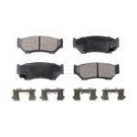 Front Ceramic Disc Brake Pads TEC-556 For Tracker Chevrolet Suzuki Sidekick Geo Vitara Hyundai