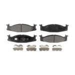 Front Ceramic Disc Brake Pads TEC-632 For Ford F-150 E-150 Econoline Bronco Club Wagon