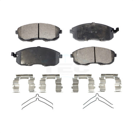 Front Ceramic Disc Brake Pads TEC-653 For Nissan Sentra Altima Maxima INFINITI I30 G20 Altra EV