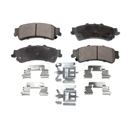 Rear Ceramic Disc Brake Pads TEC-792 For Chevrolet Silverado 1500 GMC Sierra Cadillac DeVille Tahoe