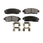 Rear Ceramic Disc Brake Pads TEC-883 For Chevrolet GMC Traverse Trailblazer Acadia Buick Enclave EXT