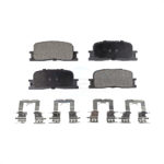 Rear Ceramic Disc Brake Pads TEC-885 For Toyota Camry Lexus Highlander ES330 ES300