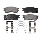 Front Ceramic Disc Brake Pads TEC-893 For Mazda Protege Protege5