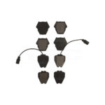 Ceramic Disc Brake Pads TEC-912A For Audi Volkswagen Passat A4 Quattro A6 Allroad S4 A8 RS6 S6