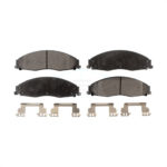 Front Ceramic Disc Brake Pads TEC-921 For Cadillac Pontiac Grand Prix CTS STS