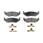 Rear Ceramic Disc Brake Pads TEC-967 For Ram 1500 Dodge Durango Classic Chrysler Aspen Van