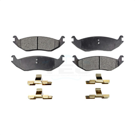 Rear Ceramic Disc Brake Pads TEC-967 For Ram 1500 Dodge Durango Classic Chrysler Aspen Van