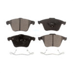 Front Ceramic Disc Brake Pads TEC-979 For 2003-2014 Volvo XC90 With 316mm Diameter Rotor