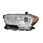 Left Headlamp assy composite w/o LED Daytime Running Lamps; w/Fog Lamps - TOYOTA TACOMA 2019-2023