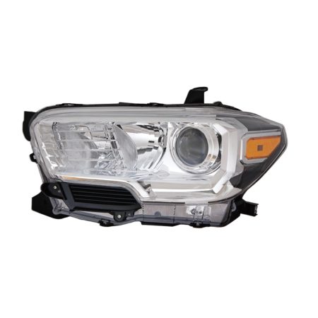 Left Headlamp assy composite w/o LED Daytime Running Lamps; w/Fog Lamps - TOYOTA TACOMA 2019-2023